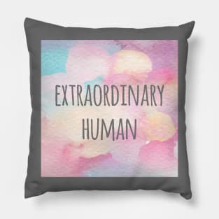 Extraordinary Human Pillow