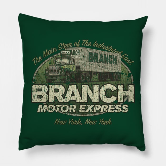 Branch Motor Express Company 1923 Pillow by JCD666