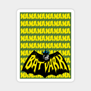 NANANANANANANANANANA Batvark Logo Magnet