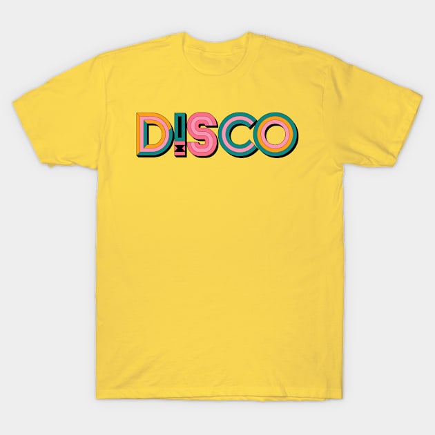 DISCO - Retro typographic design