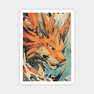 Red XIII FF7 Final Fantasy VII Rebirth Magnet