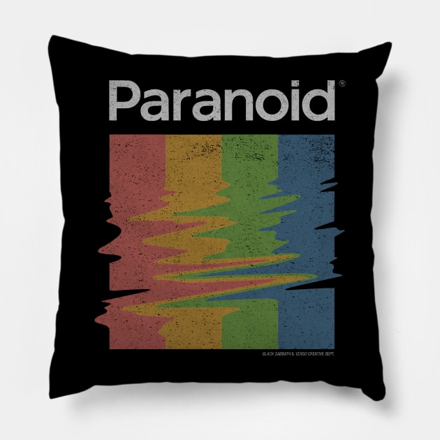 paranoid Pillow by mathiole