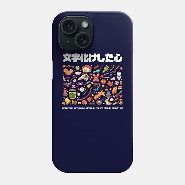 Garbled Mind Phone Case by gunyuloid