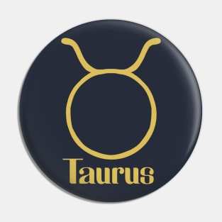 Taurus Zodiac Pin