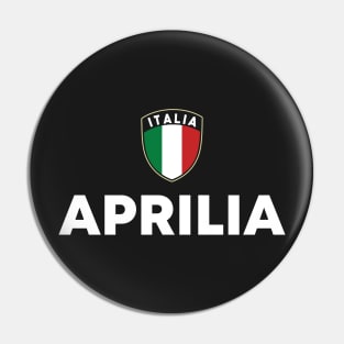 Aprilia Italia Flag Shield Lazio Roots Pin