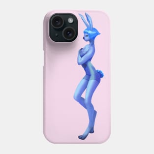 Blue bunny Phone Case