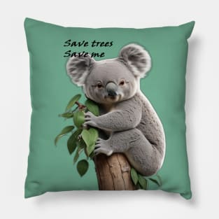 Save Koalas Pillow