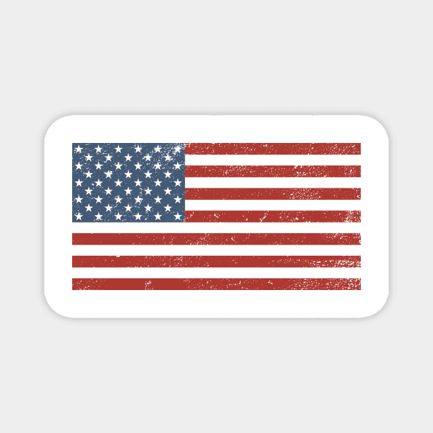 US Flag Magnet by fishbiscuit