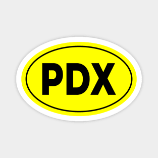 PDX Airport Code Portland International Airport USA Magnet