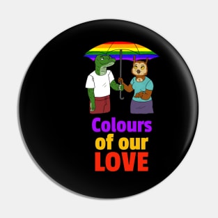 Colours of our love Pin