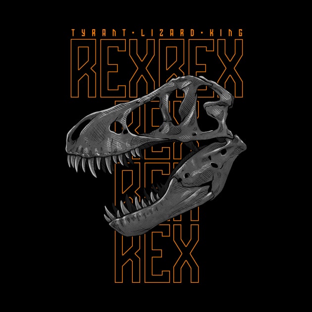 T-rex by Mateus