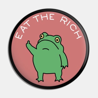 Eat The Rich Pin