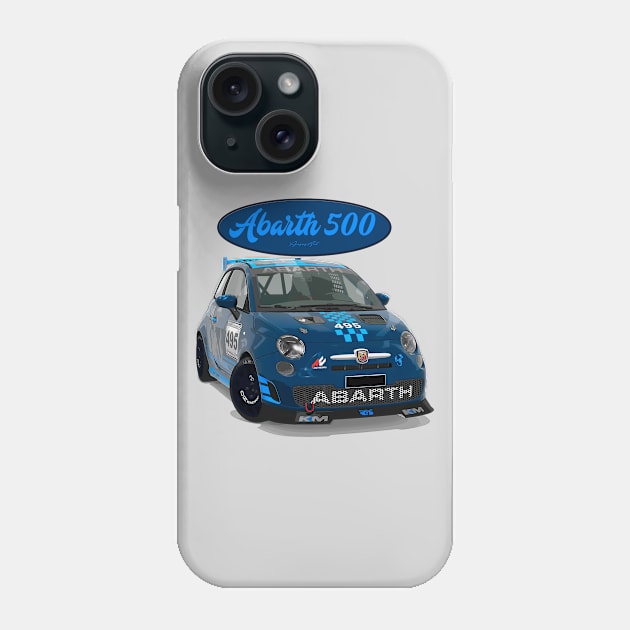 ABARTH 500 495 Phone Case by PjesusArt