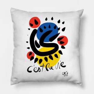 C'est la Vie Pillow