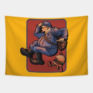 Soldier Fast Food Tapestry