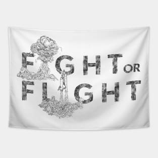 Fight or Flight Tapestry