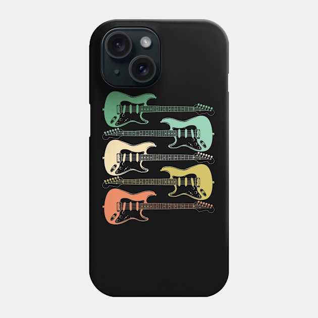 Electric Guitar - Electric Guitars Phone Case by Kudostees