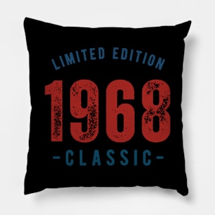 Limited Edition Classic 1968 Pillow