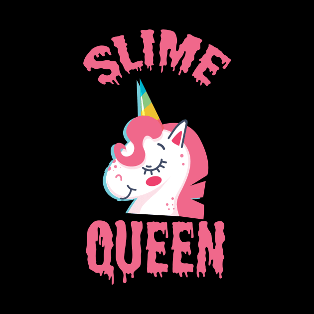 Unicorn Slime Queen, Girls Slime Queen, Slime Birthday Party Gift by jmgoutdoors