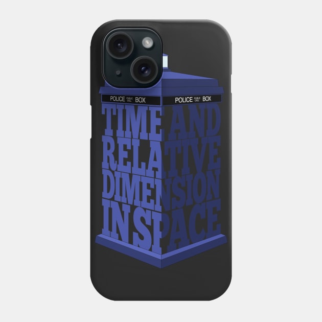 My type of TARDIS Phone Case by renduh