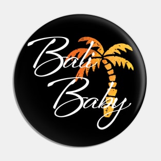 Bali Baby | Golden Palm Tree Design Pin