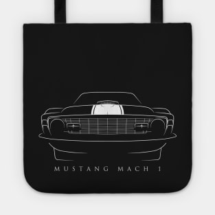 1970 Ford Mustang Mach 1 - stencil Tote