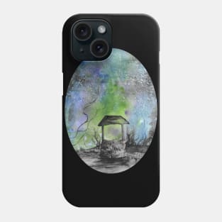 The color that burns - Lovecraftian inspired art and designs Phone Case