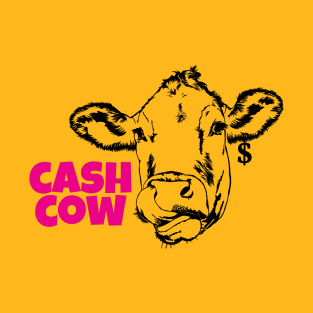 Funny Farm Animal - Cash Cow T-Shirt