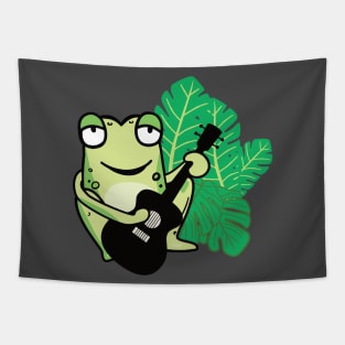 Music composer frog Tapestry