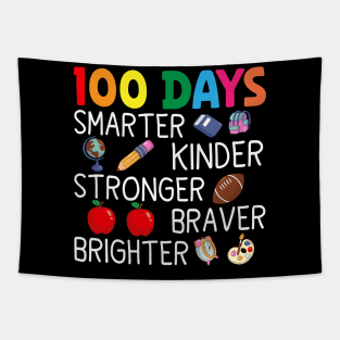 Smarter Kinder Stronger Brighter 100 Days Of School Teacher Tapestry