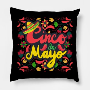 Happy Cinco De Mayo Pillow