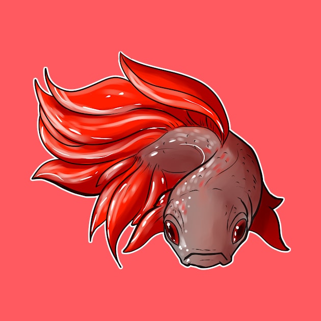 Betta Fish by Madorax