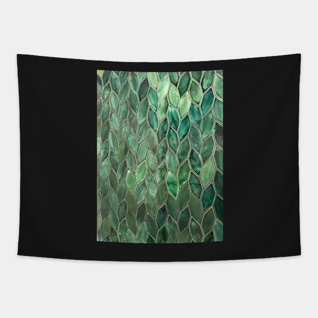 Smarald Pattern Tapestry by Alexander S.