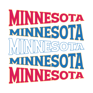 NATIONAL TEXT ART MINNESOTA T-Shirt