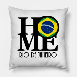 HOME Rio De Janeiro Brazil Pillow