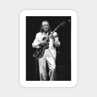 Steve Howe BW Photograph Magnet