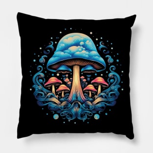 Magic Mushroom Dreams Pillow