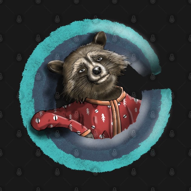 Rocket Raccoon by Mystic Design Studio