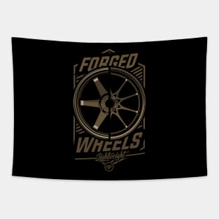 Forged Wheels - PAPAYA STREETART Tapestry