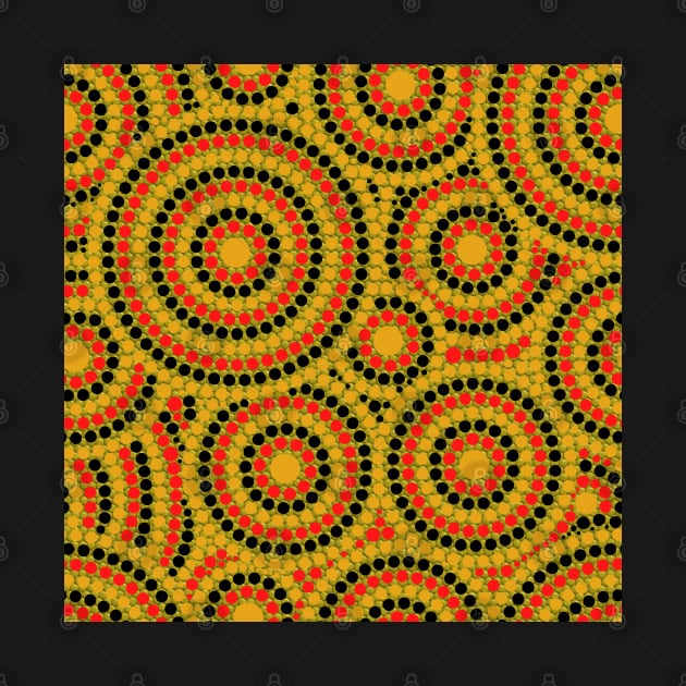 Awesome Aboriginal Dot Art by Pris25