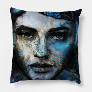 Feeling Blue Pillow