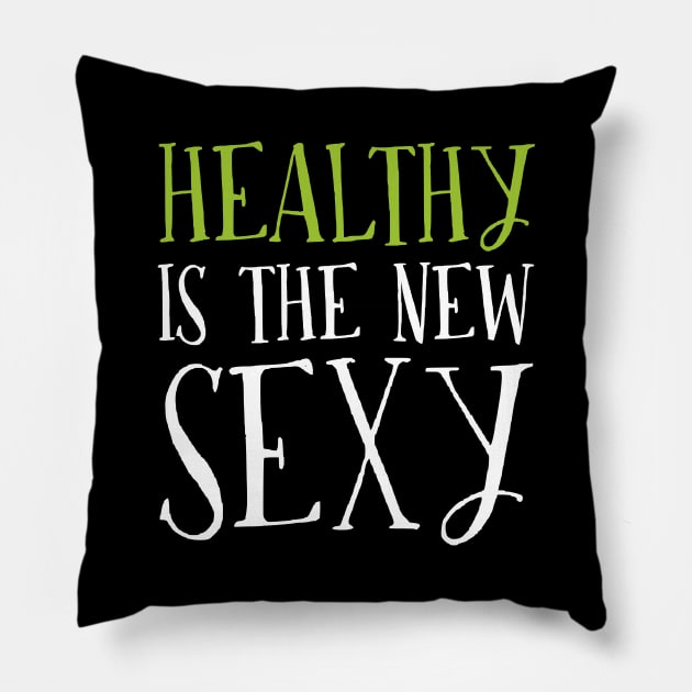 Gifts For Healthy Lovers Pillow by divawaddle