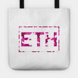 Ethereum Pink Camo Tote