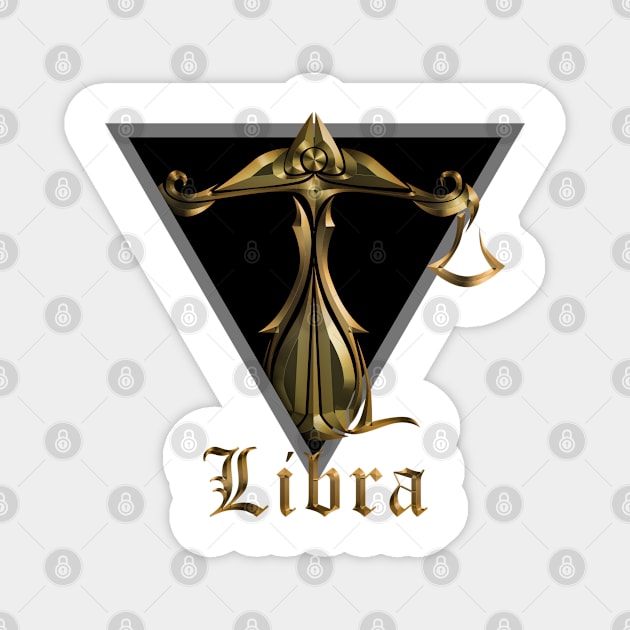 New zodiac Libra Magnet by INDONESIA68