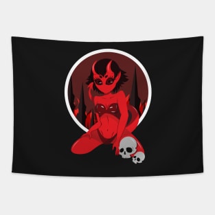 Demon girl Tapestry