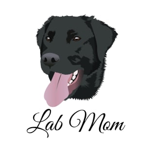 Black Labrador Mom T-Shirt