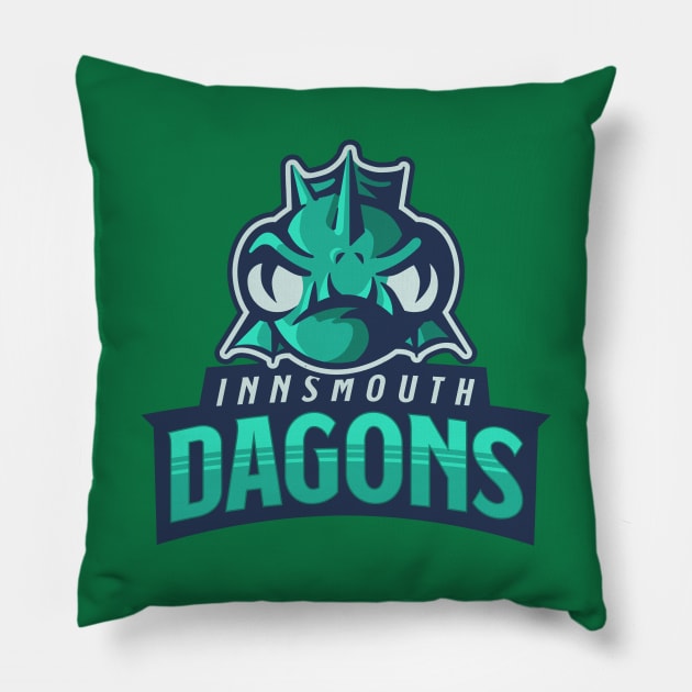 Innsmouth Dagons | HP Lovecraft Team Pillow by JustSandN