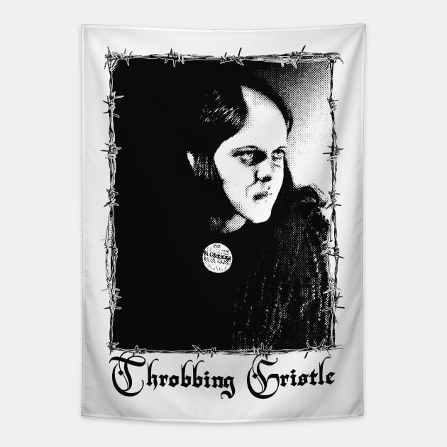 ThroBbing GristLe ∆  Fan ArT Tapestry by unknown_pleasures