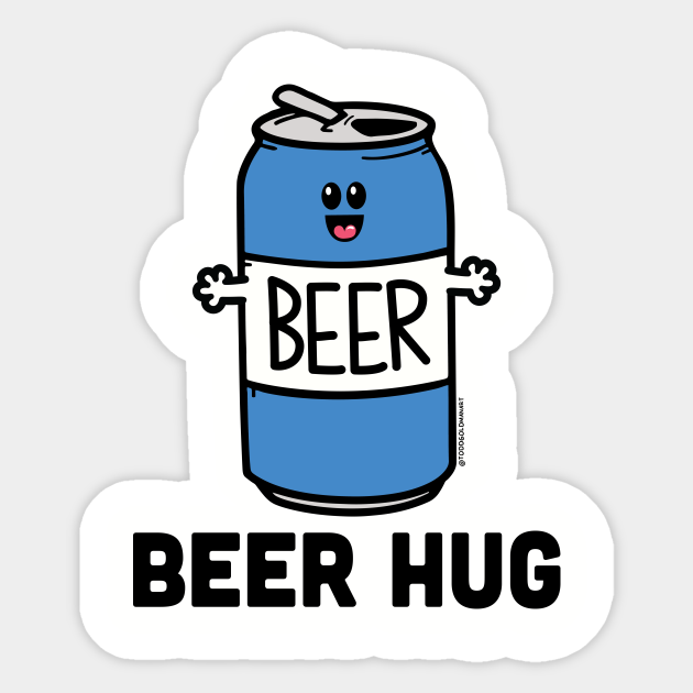 BEER HUG - Beer - Sticker