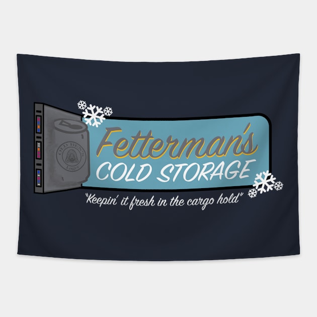 Fetterman's Cold Storage Tapestry by wanderlust untapped